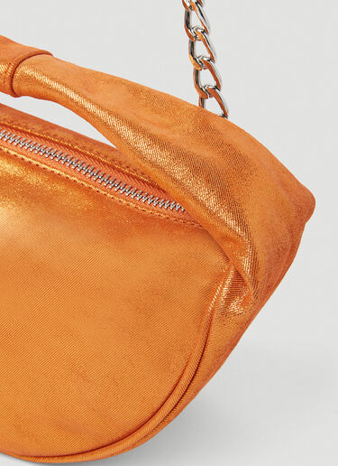 BY FAR Baby Cush Leather Handbag Orange byf0253003