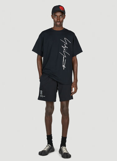 Yohji Yamamoto x New Era Track Shorts Black yoy0152003