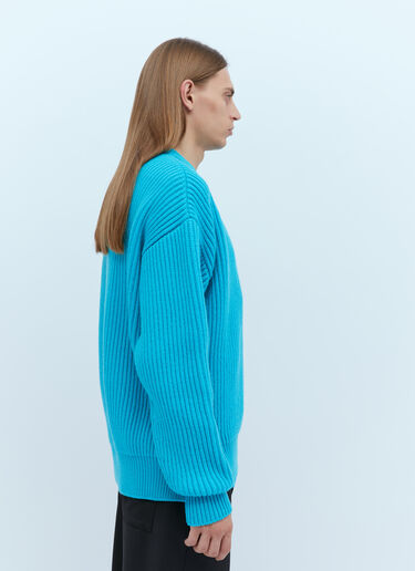 ウールニットセーター Jil Sander ウールニットセーター ライトブルー jil0153006