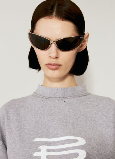 Balenciaga Razor 猫眼形太阳镜 黑色 bcs0354003