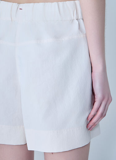 Moncler Grenoble Drawstring Shorts White mog0264006