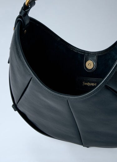 LN-CC® - Saint Laurent: Small Mombasa Shoulder Bag - Black Saint Laurent Small Mombasa Shoulder Bag Black sla0263118
