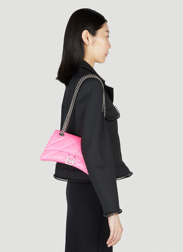 Crush Chain Small Shoulder Bag Balenciaga Crush Chain Small Shoulder Bag Pink bal0252015