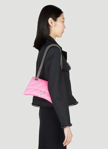 Balenciaga Crush 链带小号单肩包 粉色 bal0252015