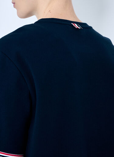 Thom Browne コットン ラグビー セーター  ネイビー thb0159005