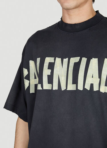 Balenciaga Tape T-Shirt Black bal0152049
