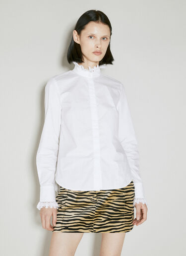 Broderie Anglaise Shirt Rabanne Broderie Anglaise Shirt White pac0253024
