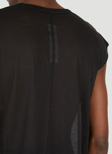 Rick Owens ディープV Tシャツ ブラック ric0149022