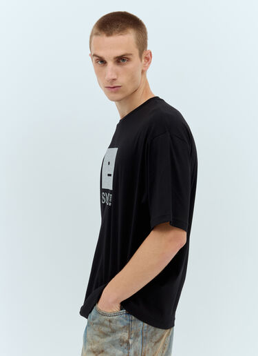 Acne Studios Face Logo T-Shirt Black acn0157001