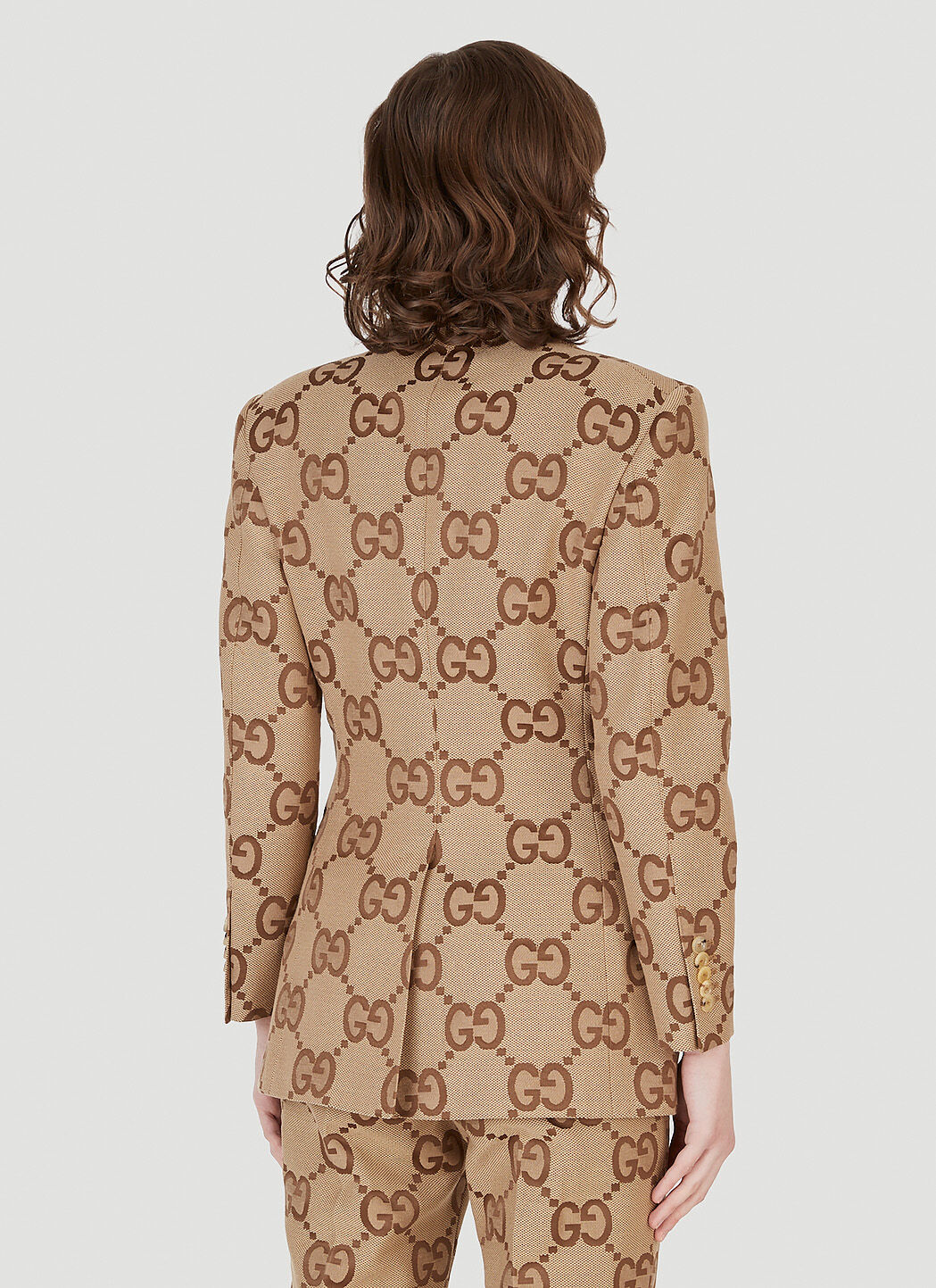 Gucci discount logo blazer