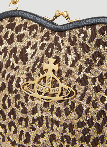 Vivienne Westwood Belle 心形框手提包 金色 vvw0253035