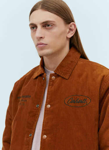 Carhartt WIP Rugged Letterman Jacket Brown wip0154014