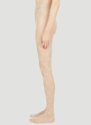 Gucci GG Monogram Tights Beige guc0251150