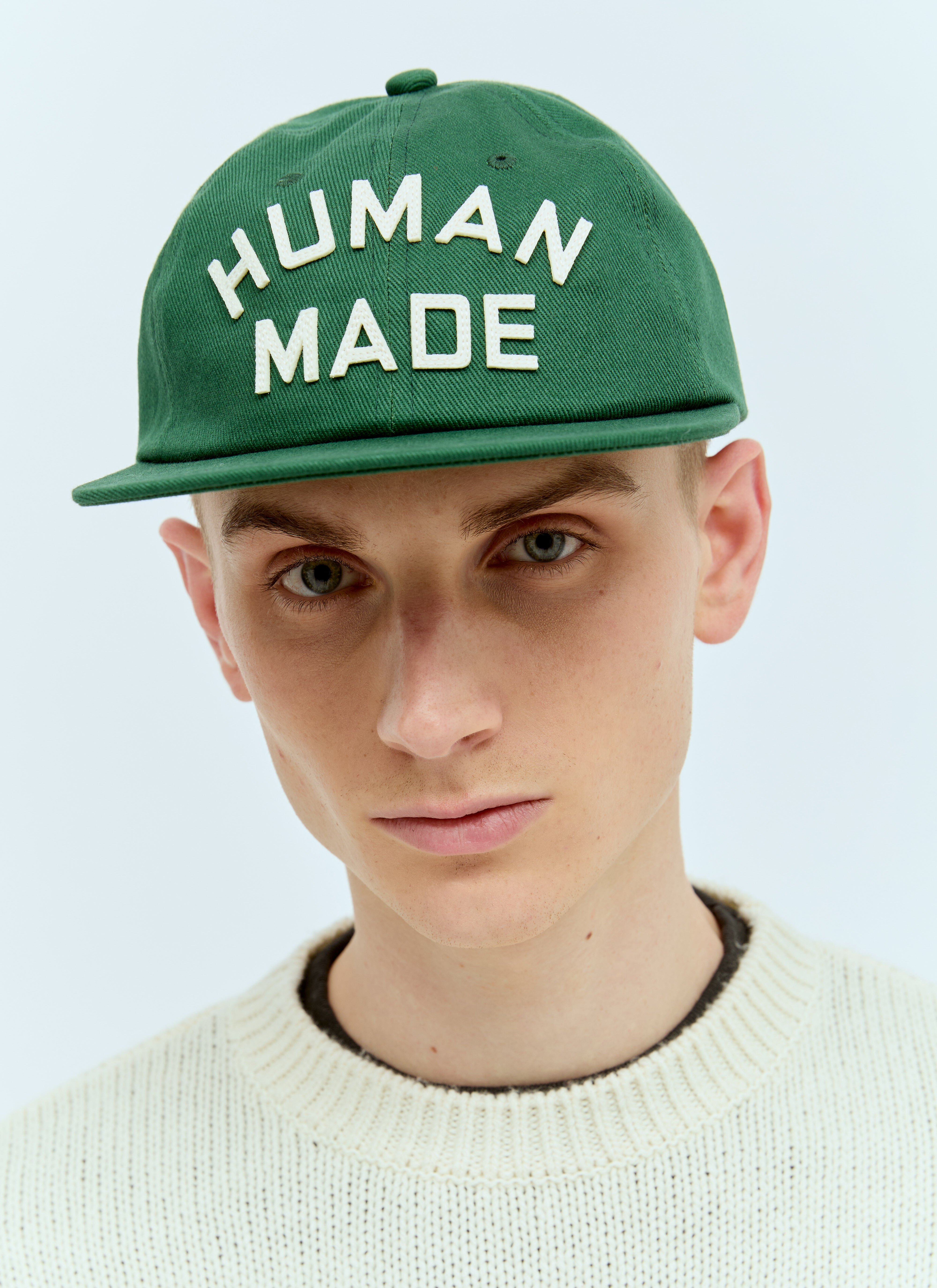 Human Made 徽标贴饰棒球帽 Green hmd0156001