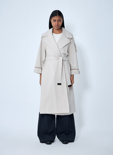Max Mara Cute Trench Coat Beige max0263200
