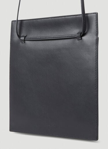 The Row Pocket Crossbody Bag Black row0152013