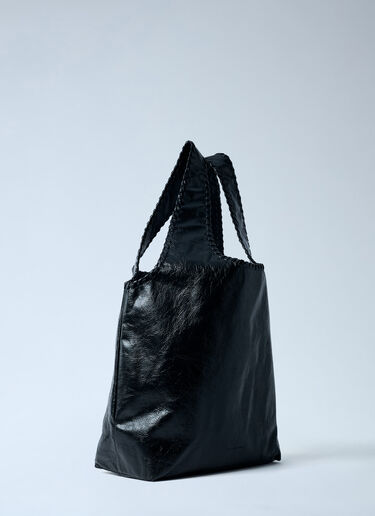 Leather Tote Bag Dries Van Noten Leather Tote Bag Black dvn0262033