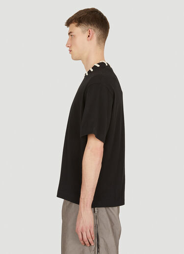 Craig Green Laced T-Shirt Black cgr0150016