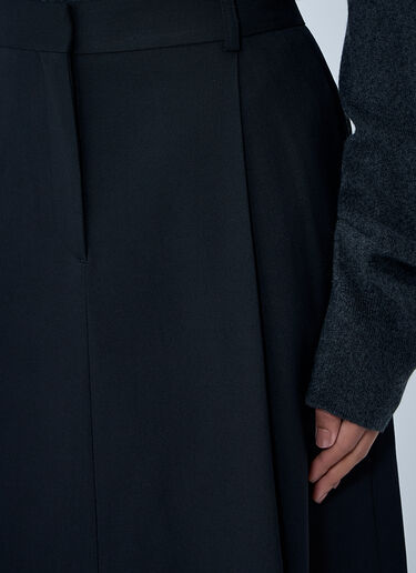 TOTEME Tailored Pleated Skirt Black tot0263028
