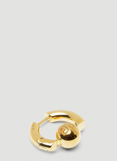 Balenciaga Cut XS Hoop Earring Gold bal0149074