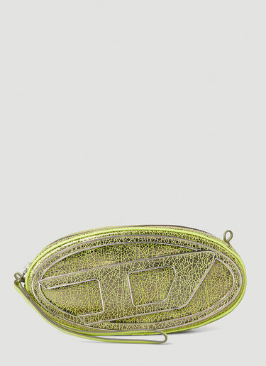 Diesel 1DR-Pouch Clutch Bag Green dsl0251037