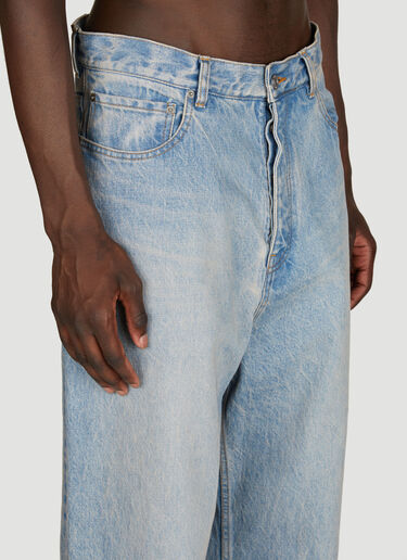 喇叭牛仔裤 Balenciaga 喇叭牛仔裤 蓝色 bal0155013