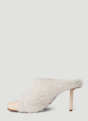 Jacquemus Les Mules Nuvola High Heels White jac0250100