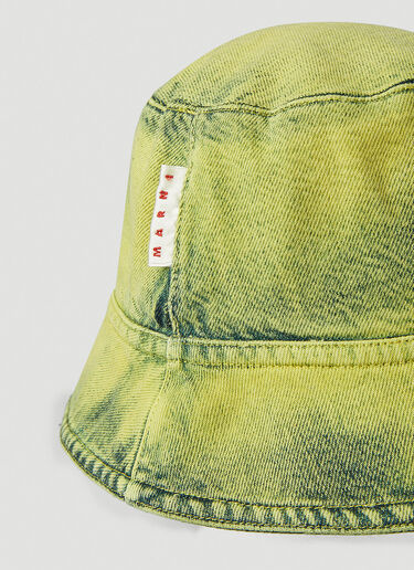 Marni Denim Bucket Hat Green mni0147021