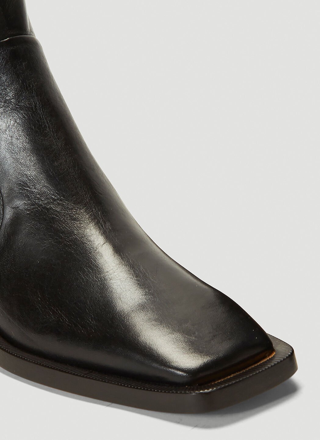 Square toe leather boots clearance