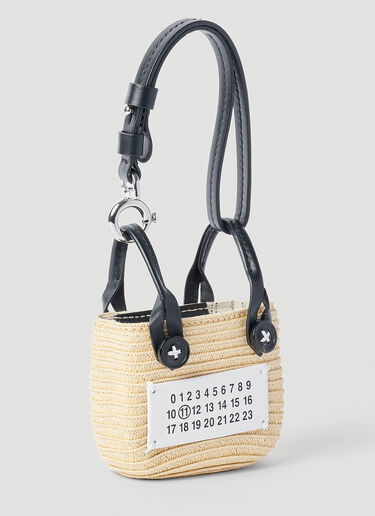 Maison Margiela Raffia Micro Handbag Beige mla0251046