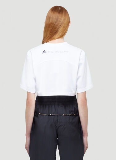 Future Playground Cropped T-Shirt adidas by Stella McCartney Future Playground Cropped T-Shirt White asm0243007