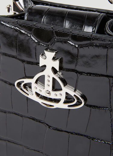 Vivienne Westwood 켈리 스몰 핸드백 블랙 vvw0253041