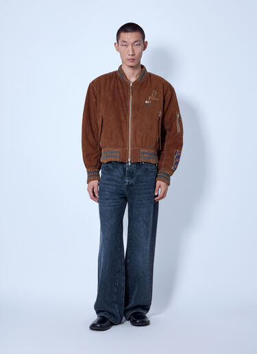 Story Mfg. Seed Bomber Jacket Brown mfg0166002