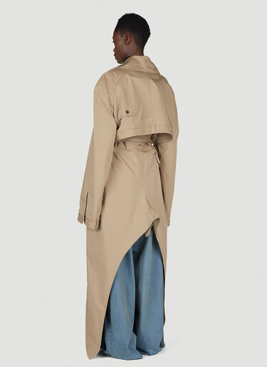 Deconstructed Trench Coat Balenciaga Deconstructed Trench Coat Beige bal0254005