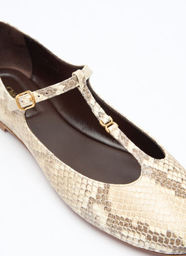 Chloé Marcie Ballerina Flats Beige chl0257031