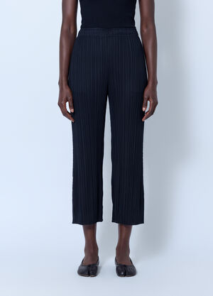 Pleats Please Issey Miyake July Pleated Pants Black plp0266001