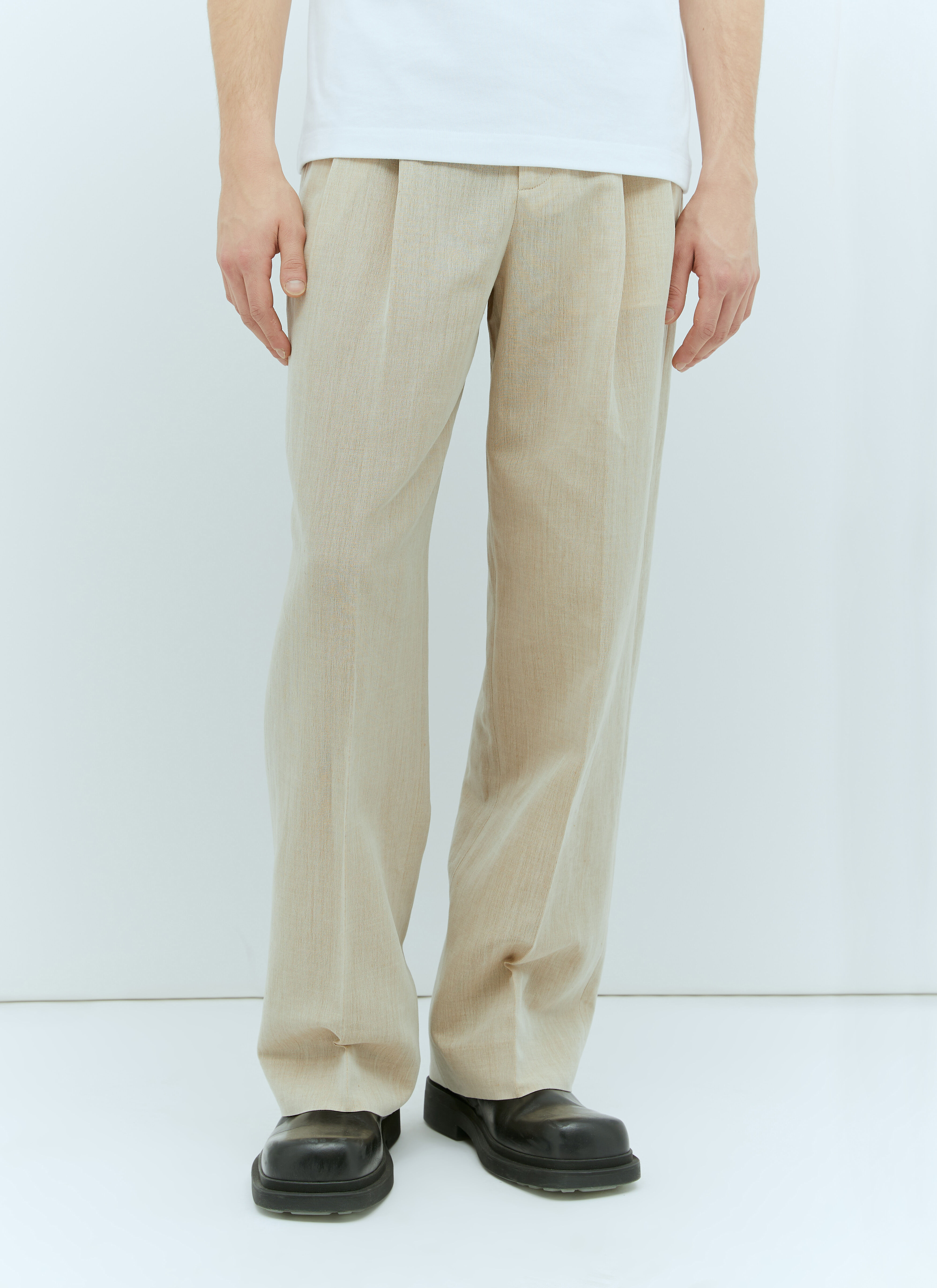 Jacquemus Le Pantalon Titolo Pants White jac0156006