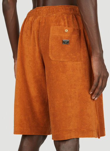 Dolce & Gabbana Towelling Shorts Orange dol0152011