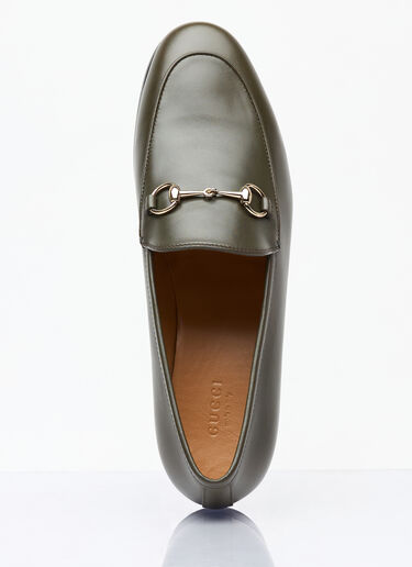 Gucci Jordaan Loafers Green guc0258014