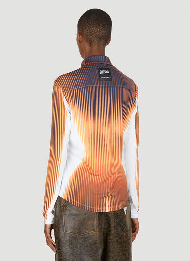Y/Project x Jean Paul Gaultier Body Morph Shirt Orange ypg0250003