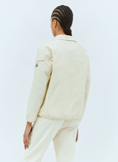Moncler 후드 셔츠 다운 재킷 크림 mon0259021
