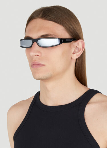 Fog Sunglasses Rick Owens Fog Sunglasses Black ris0353006
