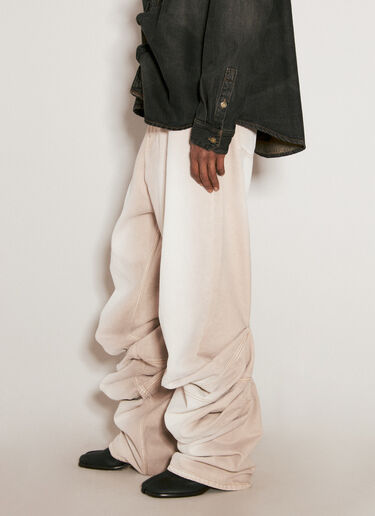 Y/PROJECT Draped Cuff Jeans Beige ypr0156004