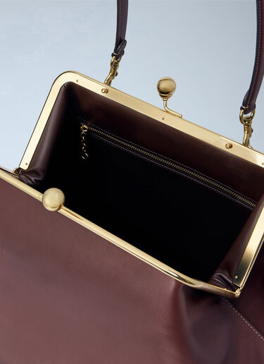 LN-CC® - Coach: Large Kisslock Frame Bag - Dark Brown Coach Large Kisslock Frame Bag Dark Brown coa0265021