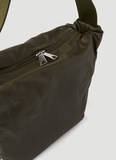 Bottega Veneta Zipped Shoulder Bag Grey bov0145008