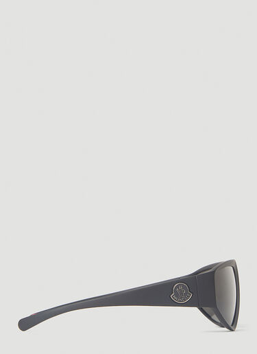 Moncler ペンタグラ ジオメトリックサングラス ブラック mon0351005