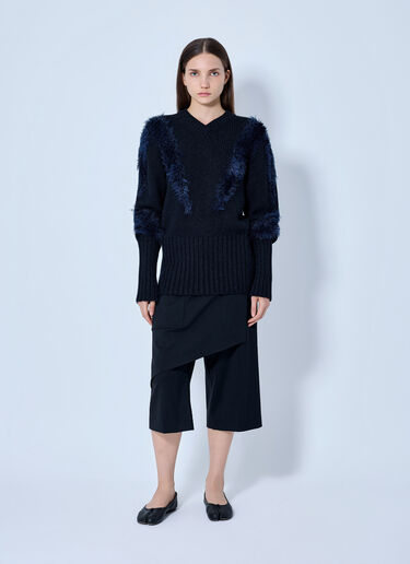 LN-CC® - Kiko Kostadinov: Macaw Jumper - Black Kiko Kostadinov Macaw Jumper Black kko0265008