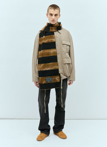 Acne Studios 扎染围巾 棕色 acn0154045