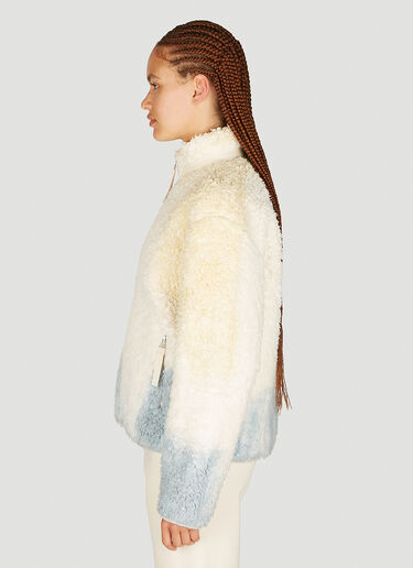 Ombre ソフトフリース ジップアップスウェットシャツ Jil Sander+ Ombre ソフトフリース ジップアップスウェットシャツ クリーム jsp0253007