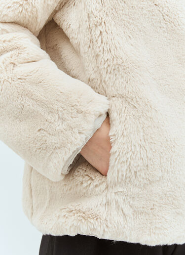 Max Mara Reversible Technical Canvas Jacket Beige max0257053